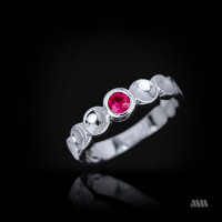 Prsten s rubíny - Gaia